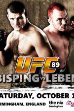 Watch UFC 89: Bisping v Leben Sflix