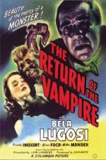 Watch The Return of the Vampire Sflix