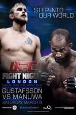 Watch UFC Fight Night 38 Gustafsson vs Manuwa Sflix