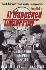 Watch It Happened Tomorrow Sflix
