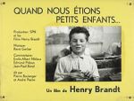 Watch Quand nous �tions petits enfants Sflix