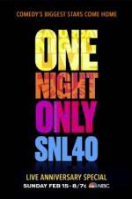 Watch Saturday Night Live 40th Anniversary Special Sflix