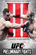 Watch UFC 166: Velasquez vs. Dos Santos III Preliminary Fights Sflix