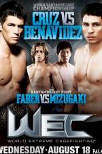 Watch WEC 50 : Cruz Vs Benavidez Sflix