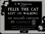 Watch Felix the Cat Kept on Walking (Short 1925) Sflix